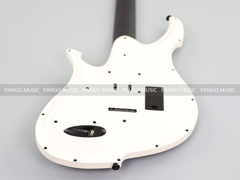 Koloss Brand Aviation Aluminum Alloy Body Electric Guitar with Gloss White Finish (GT-4M)
