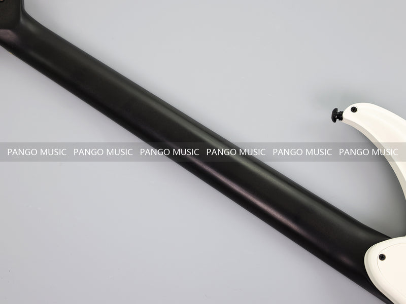 Koloss Brand Aviation Aluminum Alloy Body Electric Guitar with Gloss White Finish (GT-4M)