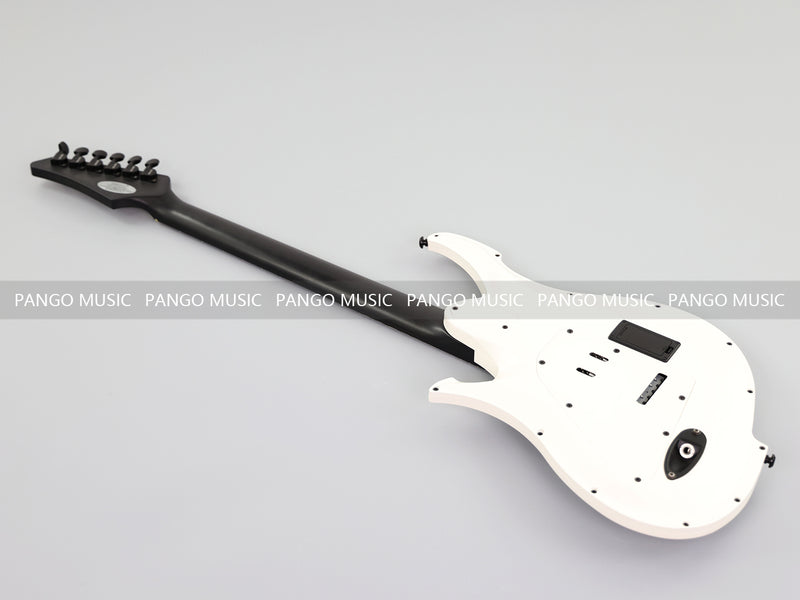 Koloss Brand Aviation Aluminum Alloy Body Electric Guitar with Gloss White Finish (GT-4M)