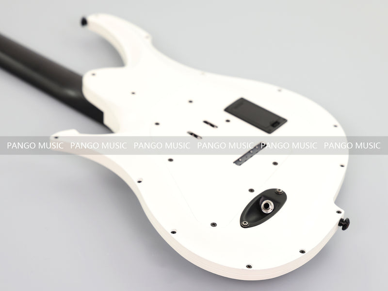 Koloss Brand Aviation Aluminum Alloy Body Electric Guitar with Gloss White Finish (GT-4M)