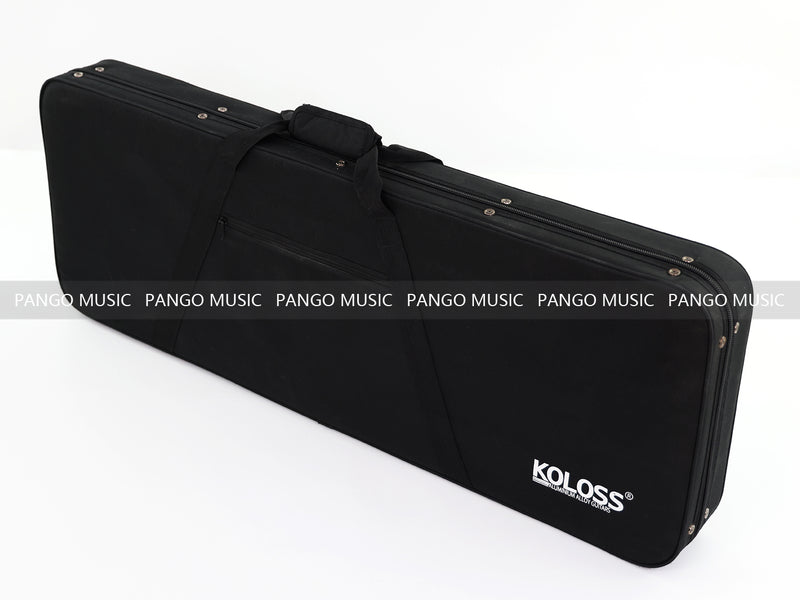 Koloss Brand Aviation Aluminum Alloy Body Electric Guitar with Gloss White Finish (GT-4M)