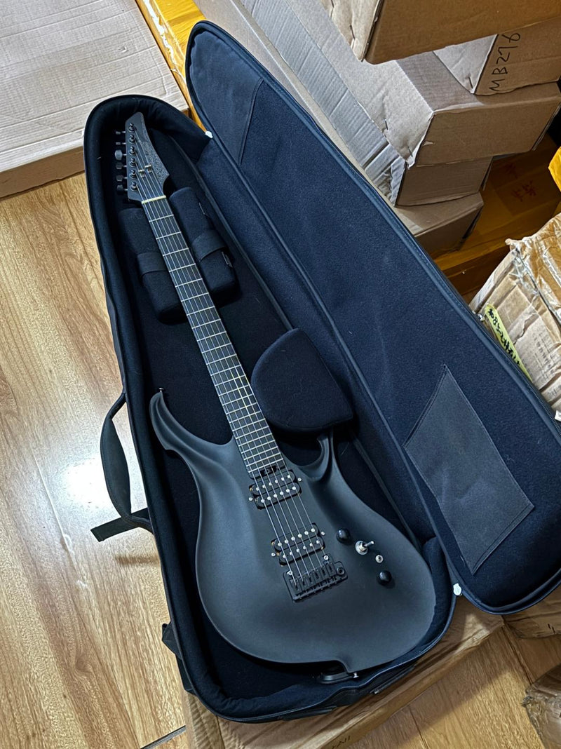 Koloss Brand Aviation Aluminum Alloy Body Electric Guitar with Gig Bag (GT-4M-B)