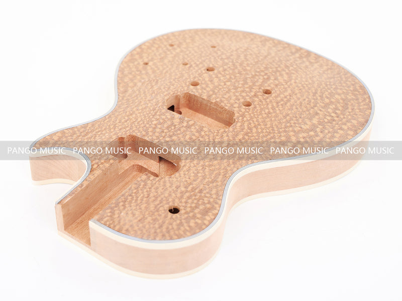 LP Custom DIY Electric Guitar Kit with French Lacewood Veneer (CST-960F, Fast Shipping, Tariff-free)