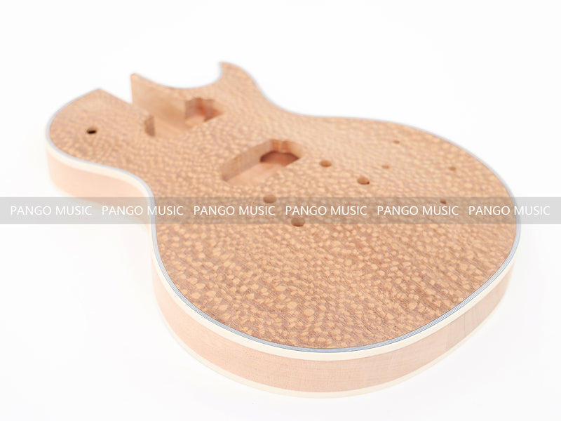 LP Custom DIY Electric Guitar Kit with French Lacewood Veneer (CST-960F, Fast Shipping, Tariff-free)