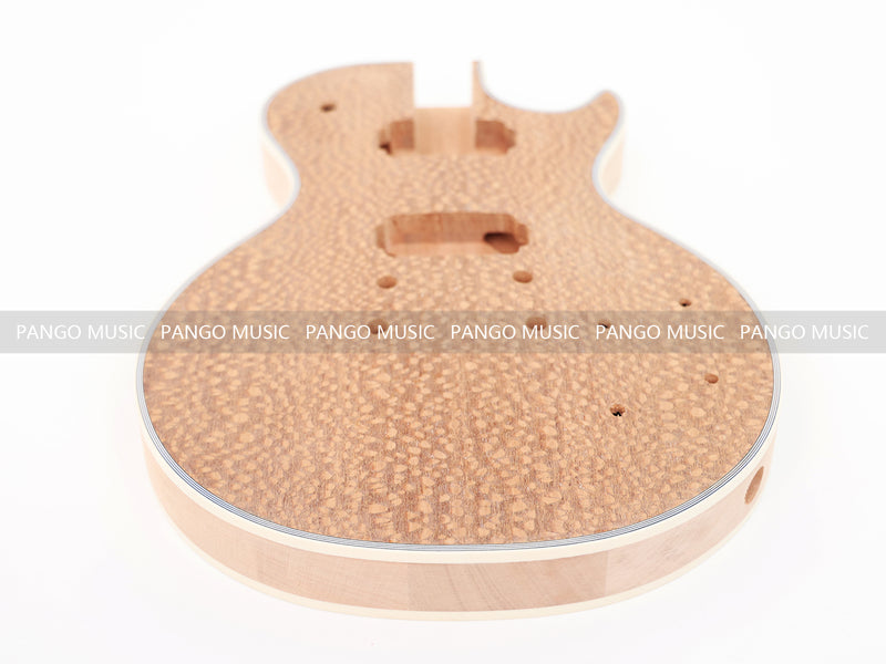 LP Custom DIY Electric Guitar Kit with French Lacewood Veneer (CST-960F, Fast Shipping, Tariff-free)
