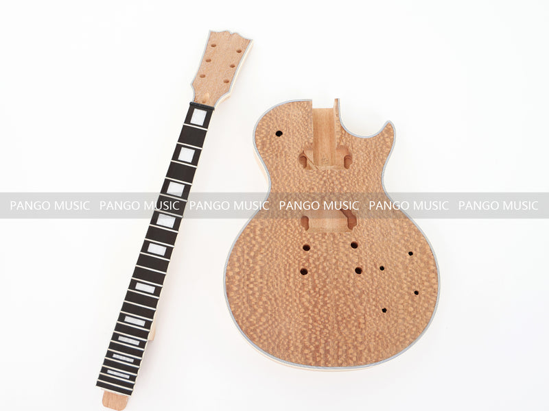 LP Custom DIY Electric Guitar Kit with French Lacewood Veneer (CST-960F, Fast Shipping, Tariff-free)