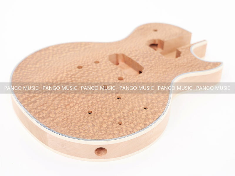 LP Custom DIY Electric Guitar Kit with French Lacewood Veneer (CST-960F, Fast Shipping, Tariff-free)