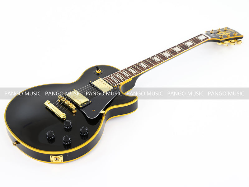 LP Custom Style All Black Electric Guitar (GKS-151)