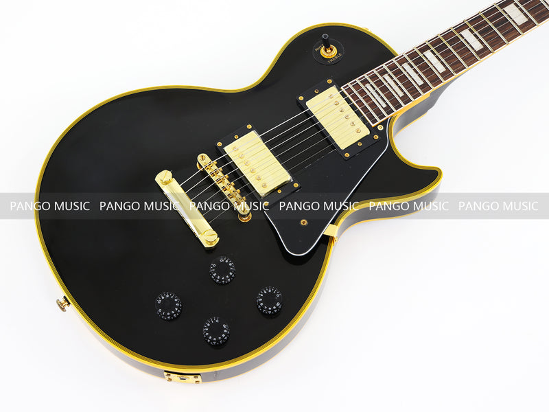 LP Custom Style All Black Electric Guitar (GKS-151)