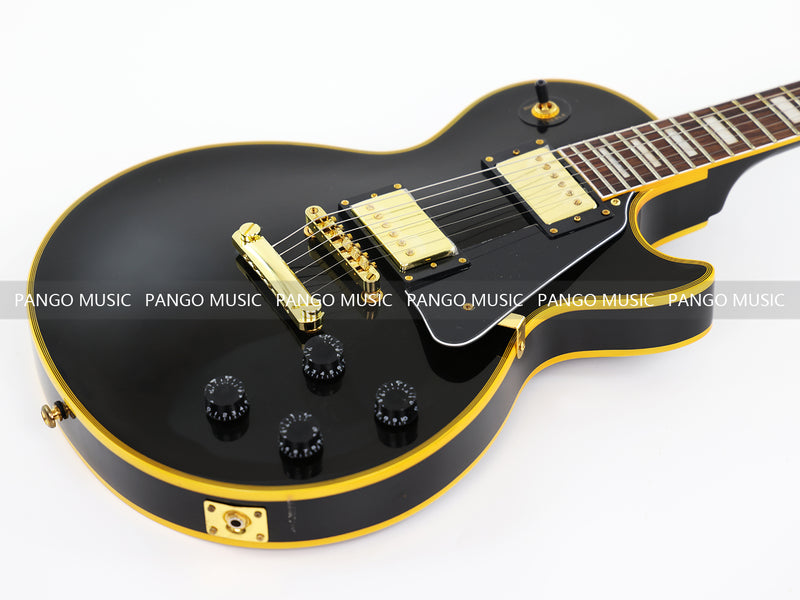 LP Custom Style All Black Electric Guitar (GKS-151)