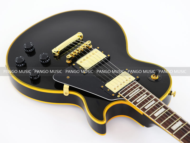 LP Custom Style All Black Electric Guitar (GKS-151)