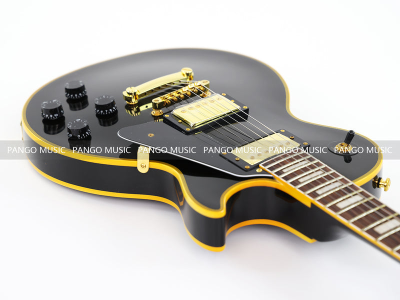 LP Custom Style All Black Electric Guitar (GKS-151)