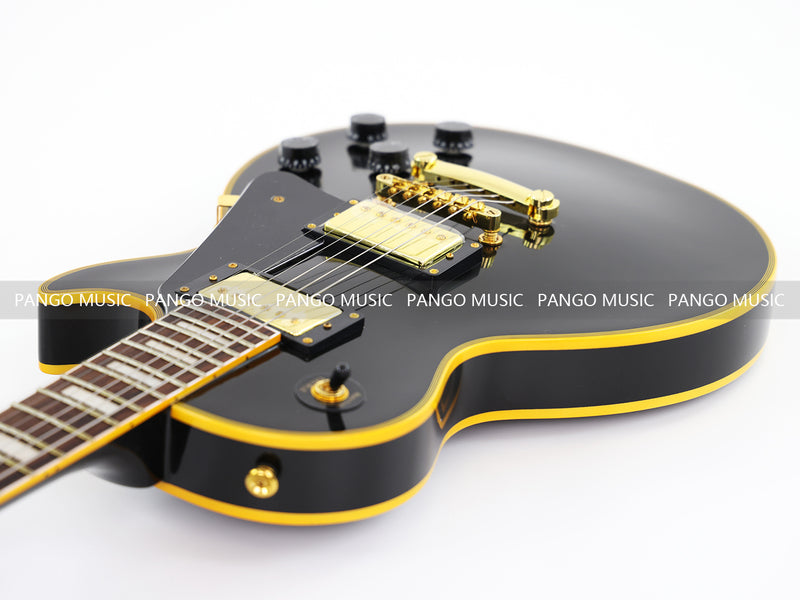LP Custom Style All Black Electric Guitar (GKS-151)