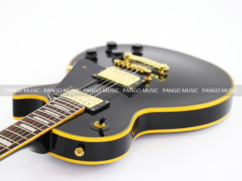 LP Custom Style All Black Electric Guitar (GKS-151)