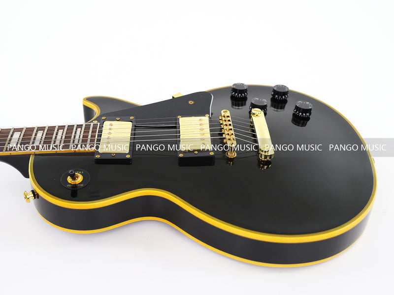 LP Custom Style All Black Electric Guitar (GKS-151)