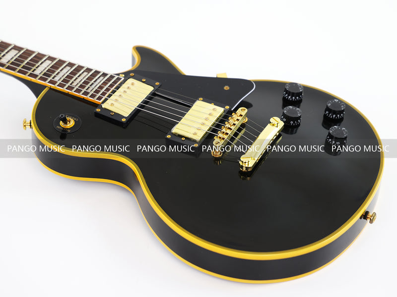 LP Custom Style All Black Electric Guitar (GKS-151)