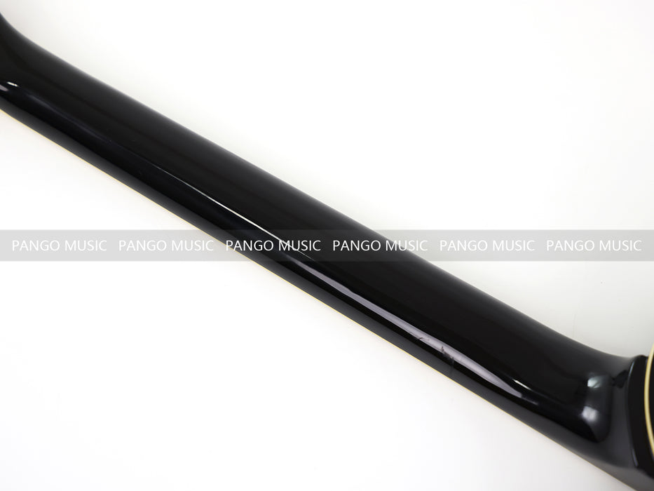 LP Custom Style All Black Electric Guitar (PMY-007)
