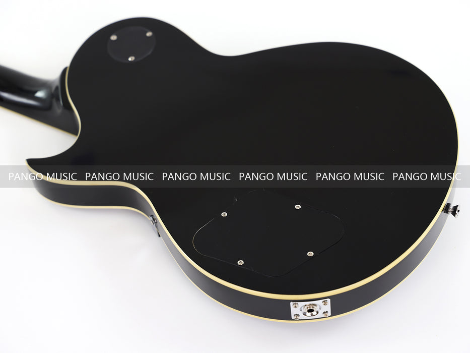 LP Custom Style All Black Electric Guitar (PMY-007)