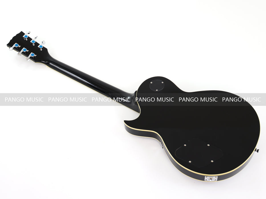 LP Custom Style All Black Electric Guitar (PMY-007)