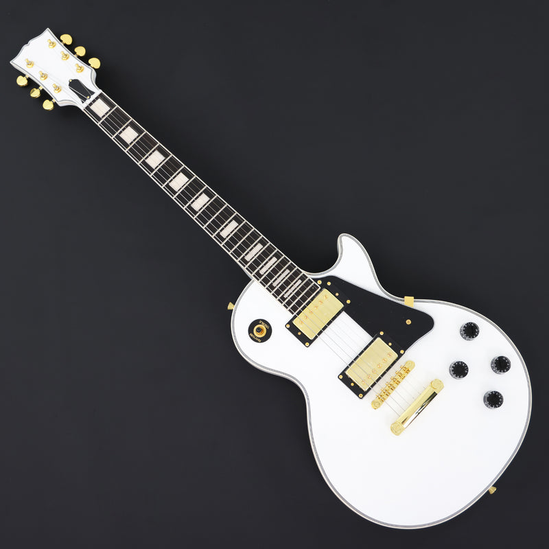 LP Custom Style All White Electric Guitar (CST-014)