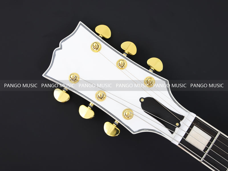 LP Custom Style All White Electric Guitar (CST-014)