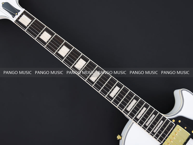 LP Custom Style All White Electric Guitar (CST-014)