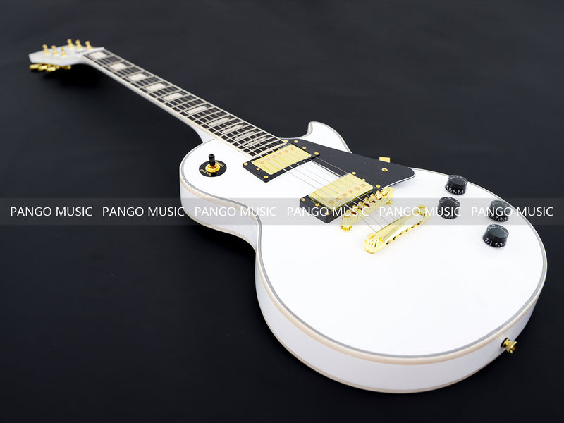 LP Custom Style All White Electric Guitar (CST-014)