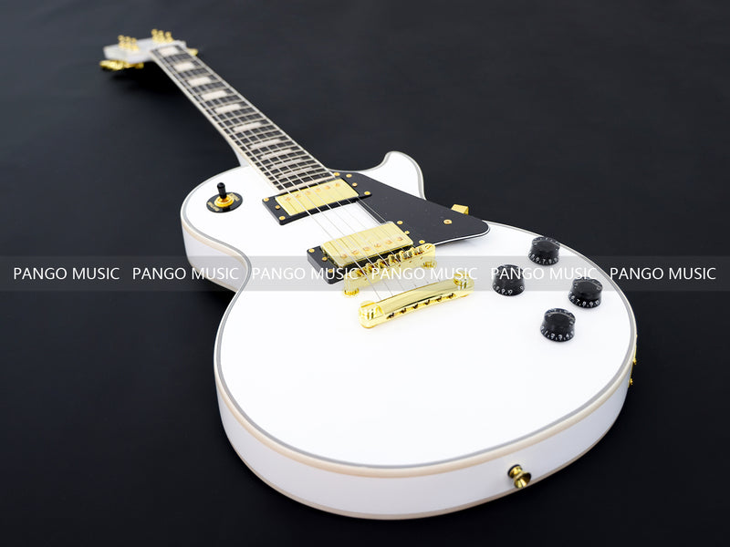 LP Custom Style All White Electric Guitar (CST-014)