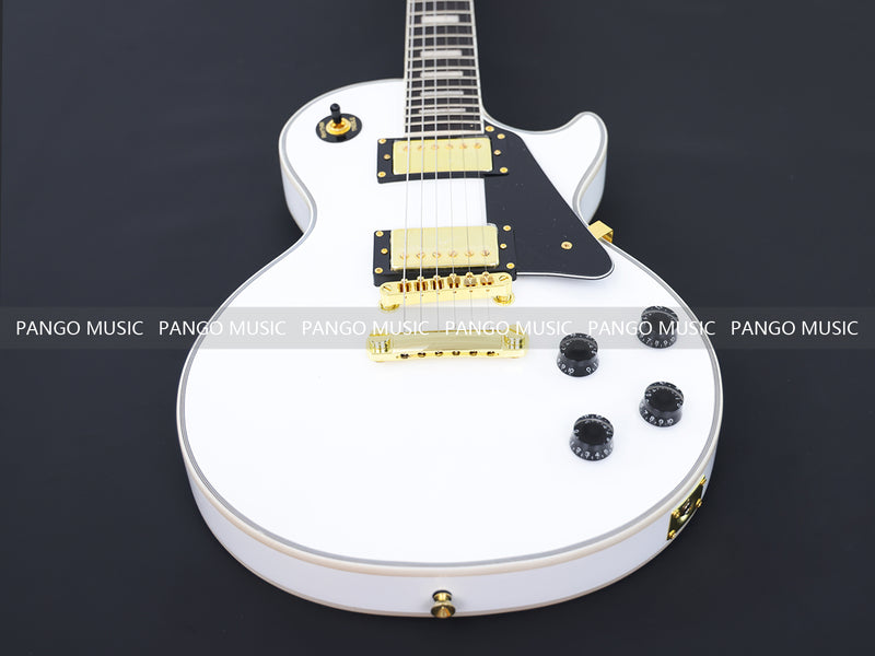 LP Custom Style All White Electric Guitar (CST-014)