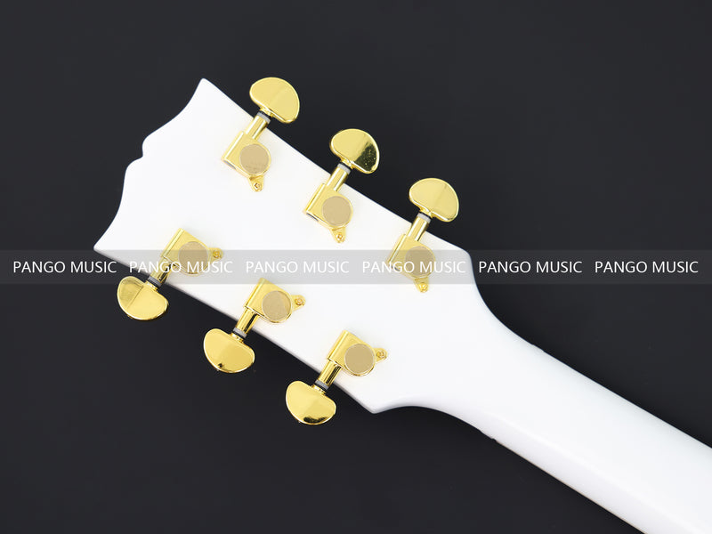 LP Custom Style All White Electric Guitar (CST-014)