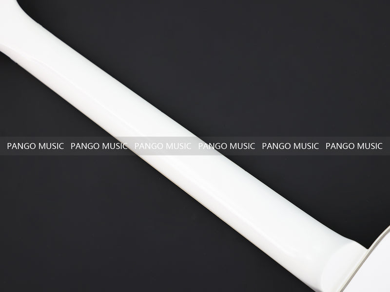 LP Custom Style All White Electric Guitar (CST-014)