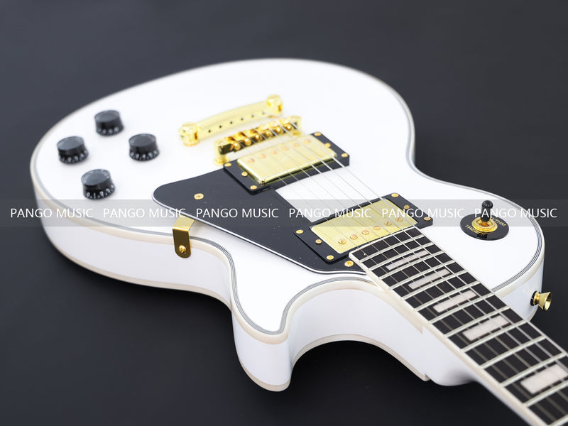LP Custom Style All White Electric Guitar (CST-014)
