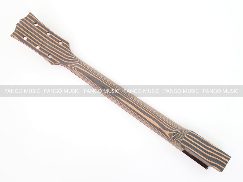 LP Custom Style All Zebrawood DIY Electric Guitar Kit (12795, Limited Edition)