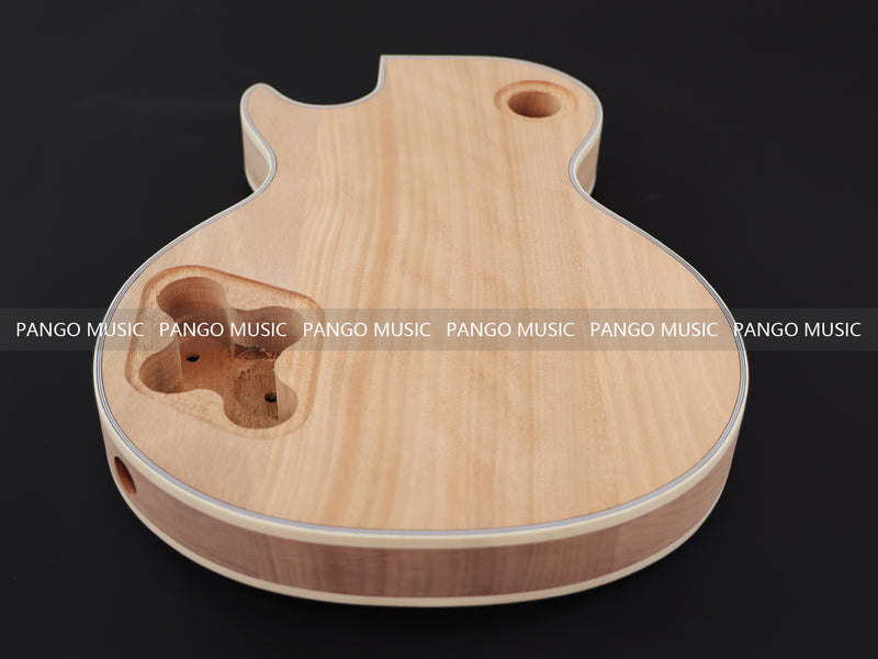 LP Custom Style DIY Electric Guitar Kit with Flamed Maple Top (LRF-042, Limited Edition)