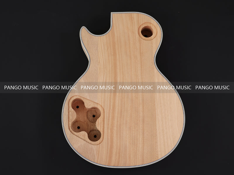 LP Custom Style DIY Electric Guitar Kit with Flamed Maple Top (LRF-042, Limited Edition)