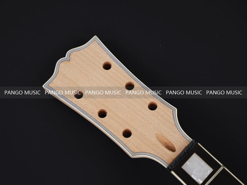 LP Custom Style DIY Electric Guitar Kit with Flamed Maple Top (LRF-042, Limited Edition)