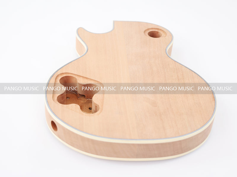 LP Custom Style DIY Electric Guitar Kit with Spalted Maple Top (LRF-040, Limited Edition)