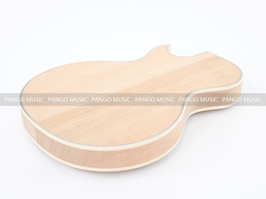 LP Custom Style DIY Electric Guitar Kit with Spalted Maple Top (LRF-041, Limited Edition)