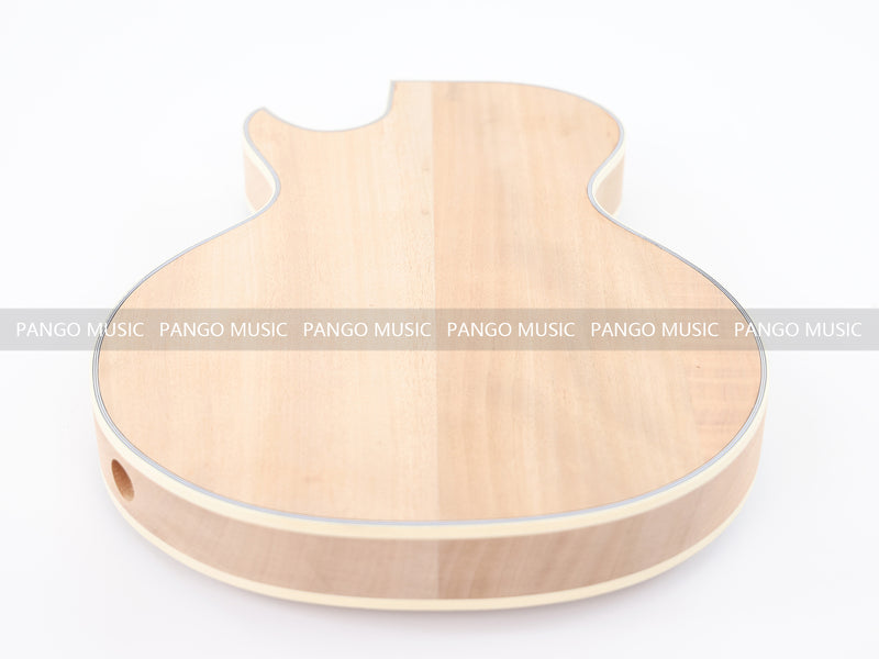 LP Custom Style DIY Electric Guitar Kit with Spalted Maple Top (LRF-041, Limited Edition)