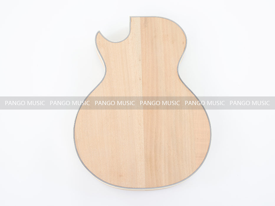 LP Custom Style DIY Electric Guitar Kit with Spalted Maple Top (LRF-041, Limited Edition)