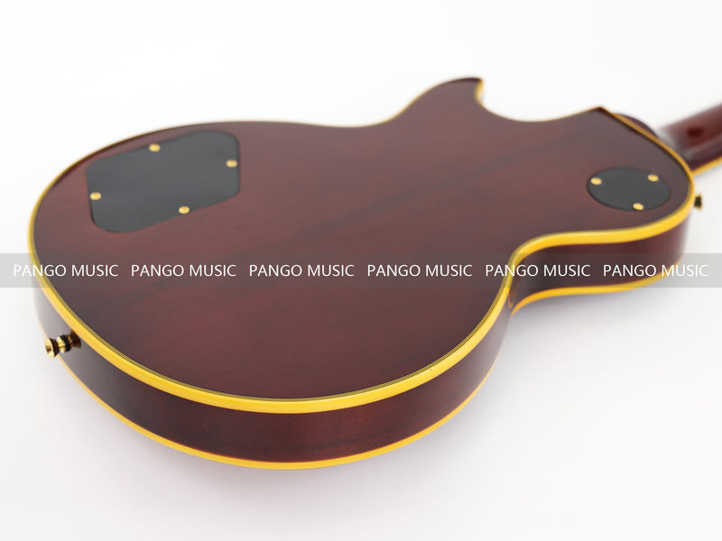 LP Custom Style Electric Guitar with Flamed Maple Top (CST-009)