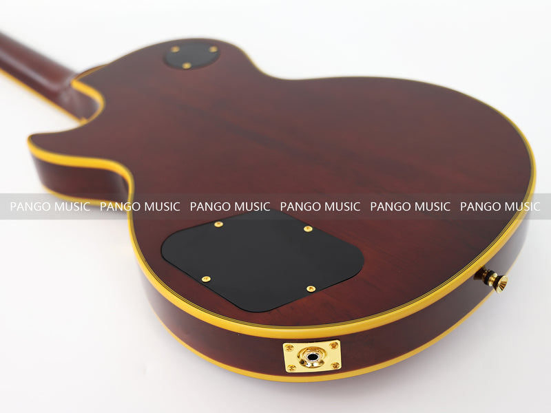 LP Custom Style Electric Guitar with Flamed Maple Top (CST-009)