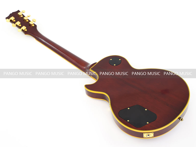 LP Custom Style Electric Guitar with Flamed Maple Top (CST-009)