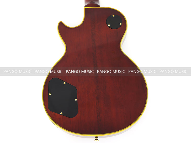 LP Custom Style Electric Guitar with Flamed Maple Top (CST-009)