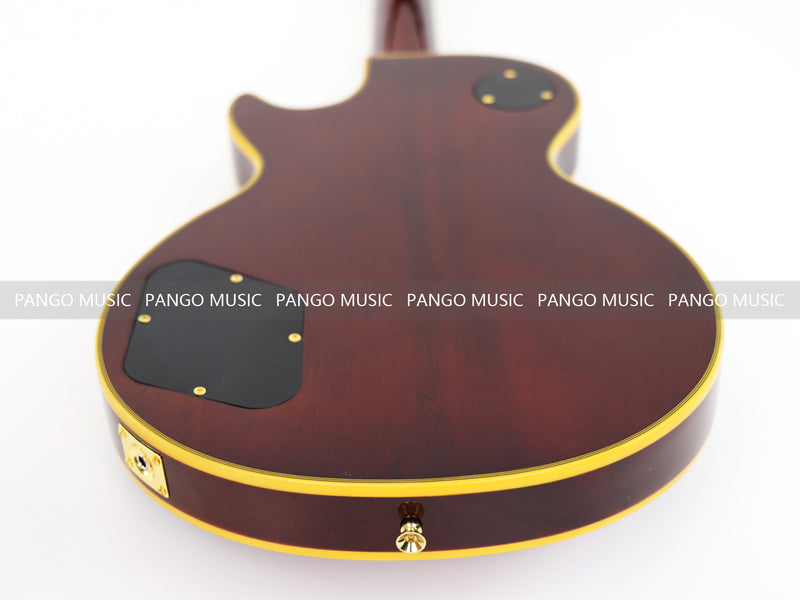 LP Custom Style Electric Guitar with Flamed Maple Top (CST-009)