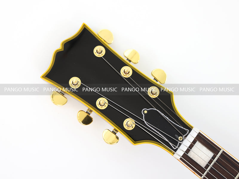 LP Custom Style Electric Guitar with Flamed Maple Top (CST-009)