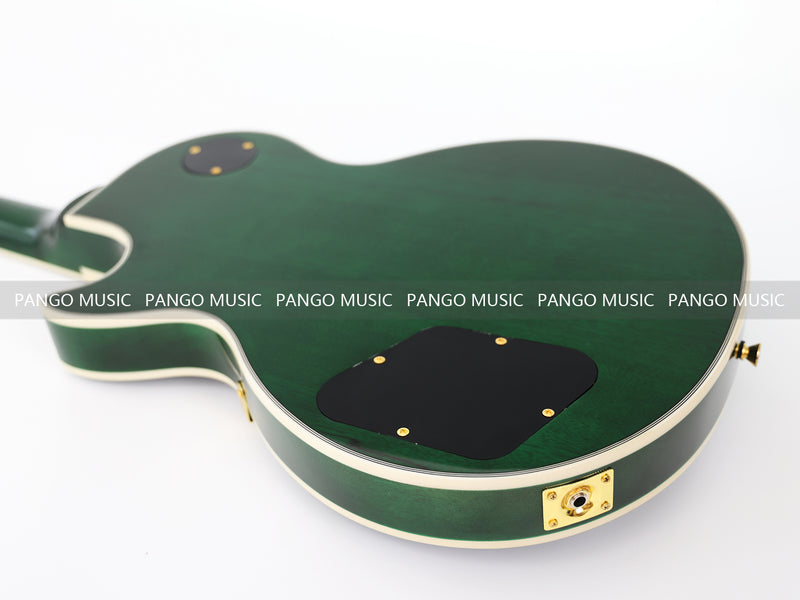 LP Custom Style Electric Guitar with Flamed Maple Top (CST-010)