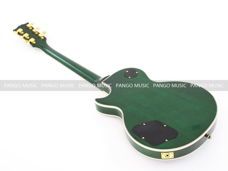 LP Custom Style Electric Guitar with Flamed Maple Top (CST-010)