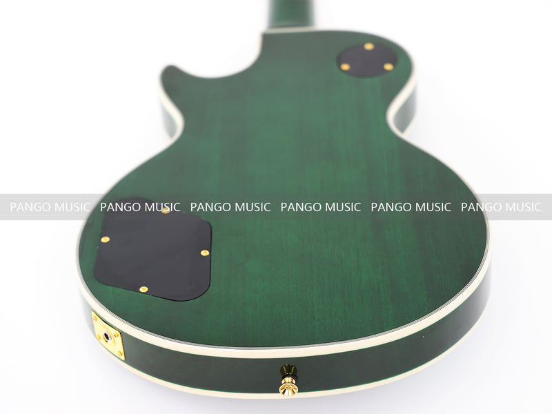 LP Custom Style Electric Guitar with Flamed Maple Top (CST-010)