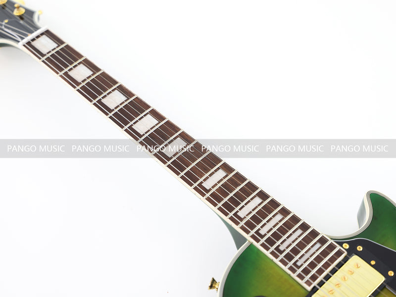 LP Custom Style Electric Guitar with Flamed Maple Top (CST-010)